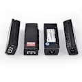 Miniatyrbilde 3 av 5: 48V AC100-240V PoE-injektor 30W 10/100 Mbps opptil 100 meter (328 fot) PSE30