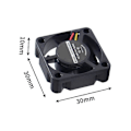 Miniatyrbild 3 av 5: Lämplig för CREALITY K1/K1 Max 3010 Fläkt DC24V Kylning Hotend Fläkt 13000 Varvtal Fläktar 3D-skrivare Tillbehör-FO  SHAN  RAN  WANG