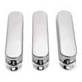 Miniatyrbilde 1 av 5: Passer for 3 stk. Krom Metall Forseglet ST Strat Gitar Pickup Deksel 3 Lukkede Single Coil Pickup Deksel for-FO SHAN RAN WANG