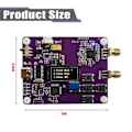 Miniatyrbilde 4 av 5: 6GHz RF Signalgenerator 23.5mhz-6000mhz Modul Tastaturversjon Oled Skjermvisning HMC833