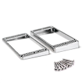 Pikkukuva 5 / 5: 2 kpl Humbucker-mikrofonirengas Metallinen kaareva pohjakehys LP PRS -kitaran osille