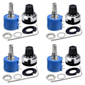 Miniatyrbillede 1 af 5: 4 stk. 3590S-2-103L 10K Ohm Drejepotentiometer
