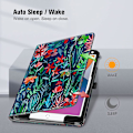 Miniatyrbillede 4 af 5: Wekity Cover til iPad 10.2 9. generation 2021 - [Hjørnebeskyttelse] Multi-vinkel Visningsstativ Cover med Lomme og Pen Holder