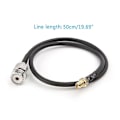 Pikkukuva 2 / 5: SMA Naaras - UHF SO239 PL259 Naaras RG58 Pigtail-kaapeli RF Koaksiaalikaapelikokoonpano