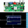 Pikkukuva 5 / 5: H.265X 4CH 1080P IP DVR -kortti XMEYE NVR 4 kanavaa 6 IN 1 AHD TVI CVI Hybrid DVR -tallennuskortti