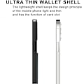 Pikkukuva 3 / 4: Kotelo iPhone 13 Pro:lle, PU-nahkainen lompakkokotelo luottokorttipaikalla, erittäin ohut suojakotelo iPhone 13 Pro 6,1 tuuman 2021 mallille (punainen)