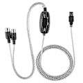Miniatyrbillede 1 af 5: MIDI til USB Kabel Konverter MIDI Interface Adapter Ledning Keyboard Musikredigeringslinje