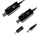 Pikkukuva 5 / 5: USB DC 5V - 9V 12V virtajohto reitittimen lataukseen WIFI-adapterin johdolle USB Boost -moduulin muunnin Po:n kautta