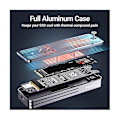 Miniatyrbild 5 av 5: I9x Smart M.2 Nvme / Sata Ssd-kabinett, Usb 3.2 Gen 2 10gbps, Externt M2 Adapterfodral Stöd M-key B+m Key Uasp Trim