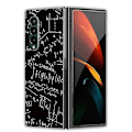 Pikkukuva 3 / 5: Puhelinkotelo Kova PC Takasuojakotelo Samsung Galaxy Z Fold 3:lle, Capas Läpinäkyvä Puskurikotelo