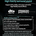 Miniatyrbilde 5 av 5: HDMI Audio Extractor HDCP CEC + Optisk TOSLINK SPDIF + 3.5mm RCA Audio Converter 4K x 2K 3D HDMI Au