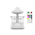 Miniatyrbilde 1 av 5: Regnsky Luftfukter Diffuser med Fjernkontroll, Vanndråpe Foss Lampe