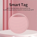 Miniatyrbilde 3 av 5: 4 Pakning Smart Tag Sporere for Airtag Finn Mine, Hvit&Rosa&Gul&Blå