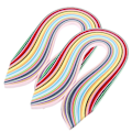 Miniatyrbillede 2 af 4: 720 stk. 3 mm Bredde Quilling Papirstrimler, 36 Farver, 540 mm Længde