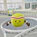 Miniatyrbild 2 av 5: Lämplig för Fun Sports Tennisdocka Boll Docka Kompis Gåva Pojkdocka Plyschleksak-FO  SHAN  RAN  WANG
