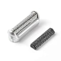 Miniatyrbilde 3 av 5: Passer for 4 sett elektriske barberhoder erstatningsfolie og kutter for Braun 5S P40 P50 P60 P70 P80 P90 M30 M60-FO  SHAN  RAN  WANG