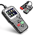 Miniatyrbild 1 av 5: Konnwei Kw680 Professionell Obdii/eobd Scanner Obd2 Can Bus Kodläsare Med Tft Färgskärm - Röd--svart