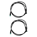 Miniatyrbilde 1 av 5: 2x E-sykkel Displaykabel 5-pin for BBS01/BBS02/ Mid Motor Elektrisk Sykkel Display Forlengelseskabel
