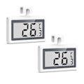 Miniatyrbilde 1 av 5: Kjøleskapstermometer, Digitalt Kjøleskapstermometer, med LCD-skjerm, C/F-bryter, for Kjøkken