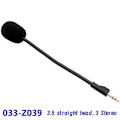 Miniatyrbilde 2 av 5: Erstatnings 3.5mm Mikrofon Mic for Logitech G Pro X Spillheadset Gaming Hodetelefoner Mic