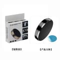 Universell bilholder, magnetisk bilnavigasjonsventil, universell dashbord, sterkt legeringsmateriale. Adhesive-backed version black