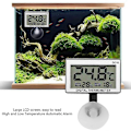 Miniatyrbillede 3 af 5: Digitalt termometer, DC16 LCD-display akvarietermometer vandtæt termometer til akvarium