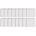 Miniatyrbilde 1 av 5: 18 stk. Sublimering Firkant Brikker MDF Emner Hardboard Kork Brikker