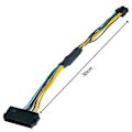 Pikkukuva 2 / 5: 24-nastainen - 8-nastainen ATX PSU -virtajohto DELL Optiplex 3020:lle, 30 cm