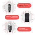 Miniatyrbillede 5 af 5: 1,5 m Mini USB B 5-pin Han til Hun Forlængerkabel Ledning Adapter Sort