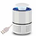 Miniatyrbilde 1 av 5: Seks UV-pærer Myggdreperlampe med USB-strømforsyning Hvit