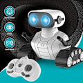 Miniatyrbild 3 av 5: Fjärrkontroll Robotleksaker med LED-ögon & Flexibla Armar Dans & Ljud Pedagogiska Leksaker för Barn Födelsedagspresenter Robotleksaker för Pojkar och Flickor Barn