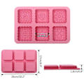 Miniatyrbillede 1 af 3: 1 Stykke Silikone Bageform/muffin Form til Muffins, Cupcakes, Kager, Buddinger, Isterninger og Geléer