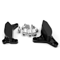 Miniatyrbilde 1 av 5: Helt ny svart motor stator deksel beskyttelse for Yamaha FZ8 2012-2013