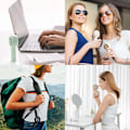 Pikkukuva 7 / 7: JISULIFE Kannettava Turbo-tuuletin [Jopa 16 tunnin jäähdytysaika], 4000 mAh USB ladattava tuuletin, 5 nopeutta White