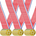 Miniatyrbillede 2 af 2: 30 stk. Dekorative Medaljer Sportsspil Medaljer Børn Belønningsmedaljer Tilbehør