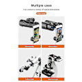 Miniatyrbillede 3 af 4: High Definition Upgrade Universal Mobiltelefon Adapter Beslag Klips Montering Blødt Gummimateriale Til Kikkert