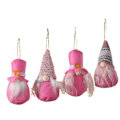 Miniatyrbild 1 av 5: Julgransprydnad Tomte Set om 4 Tomtehängen för Julgran Heminredning Inomhus Utomhus Dekoration Luddig Tomte Nyårspresent