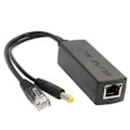 Miniatyrbilde 1 av 5: Gigabit Mini PoE Splitter 10/100/1000Mbps POE Splitter DC Utgang 12V Power over Ethernet IEEE 802.3a