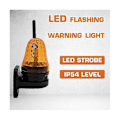 Miniatyrbillede 4 af 5: Universal 12V-265V LED Signal Alarm Lys Strobe Blinkende Lys Vægmonteret Nødadvarselslampe til Portåbner
