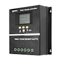 Miniatyrbillede 2 af 5: PWM 12V 24V 36V 48V AUTO Solpanel Ladecontroller Solar PV Batterioplader med LCD MPPT Solar