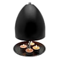 Miniatyrbilde 2 av 5: Telysovn for oppvarming, telysvarmer, svart metall telys romvarmer for H