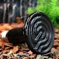 Miniatyrbillede 5 af 5: 150w 220v Keramisk Varme Pære Infrarød Emitter Dyr Reptil Varmelampe Sort