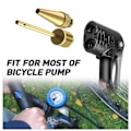 Miniatyrbilde 2 av 5: 25 stk. Sykkelventiladapter Sykkelventilmanifold Ventiladapter Sv Av Dv Sykkelpumpe Inflator Passer