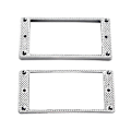 Pikkukuva 1 / 5: 2 kpl Humbucker-mikrofonirengas Metallinen kaareva pohjakehys LP PRS -kitaran osille