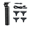 Miniatyrbild 1 av 5: Trimmer för män, sladdlös hårtrimmer för män, skäggtrimmer för män, elektrisk T-blad Liners Outline Edgers Rakapparat 0mm Bald Zero Gap Grooming Kit wi