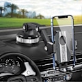 Miniatyrbillede 3 af 5: Biltelefonholder 360 Graders Rotation Justerbar Bilrudeholder Mobiltelefonstativ til Lastbil