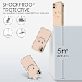 Miniatyrbilde 4 av 5: Designet for iPhone 7S/8S/SE Deksel - Mykt TPU Telefondeksel med Smiley Face Print Mønster, Kameralinsebeskyttelse og Hevede Forsterkede Hjørner Støtfanger f