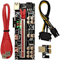 Pikkukuva 3 / 5: VER018 PRO PCI-E -lisäkortti USB 3.0 -kaapelilla 018 PLUS PCI Express (musta)