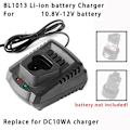 Miniatyrbilde 2 av 5: Litium Batterilader for Makita 10.8V 12V BL1014 BL1013 Li-Ion Batteri Elektroverktøy Deler Erstatning