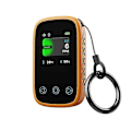 Miniatyrbilde 1 av 5: Reise Karbonmonoksiddetektor Mini Campingtelt Alarm, Oransje